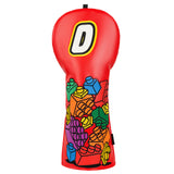 Red Lego Driver Golf Headcover