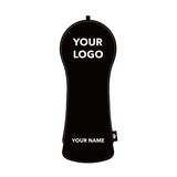 Personalized Solid Color Wood Head Covers With Your Logo