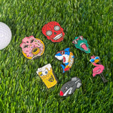 Donut Flamingo Beer Alien Golf Ball Marker