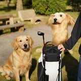 Realistic Golden Retriever Plush Driver Cover