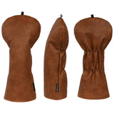 Custom Genuine Leather Golf Headcovers with Logo