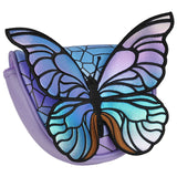 Purple Butterfly Mallet Putter Golf Heacover