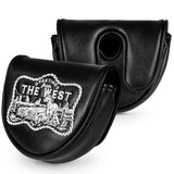 Black PU Western Sketch Putter Golf Headcover