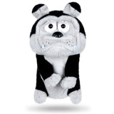 Blue-black Bulldog Driver Golf Headcover