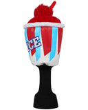 Red ICE Driver Plush Golf Head Cover with Sock