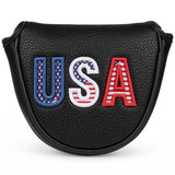 Three-Dimensional Embroidery USA Putter Golf Headcover