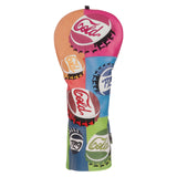 Colorful Bottle Cap Driver Golf Headcover