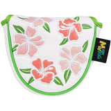 Hibiscus Mallet Putter Golf Headcover