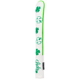 White Black Four-leaf Clover Alignment Stick Cover