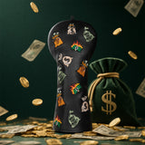 Black Dollar Money Bag Driver Golf Headcover