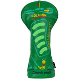 Green Church Bench Golf Headcover Set