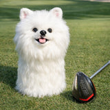 Pomeranian Driver Plush Golf Headcover