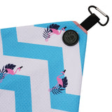 Flamingo Double-sided Printing Golf Towel 40*60CM
