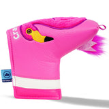 Rose Red Flamingo Putter Golf Head Covers