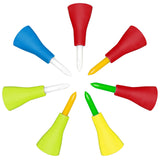 45mm Two-color Soft Rubber Golf Tee Mixing 50pcs