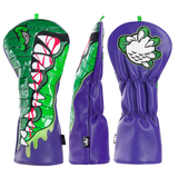 Alligator Purple Leather Driver Headcover