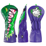 Alligator Purple Leather Driver Headcover