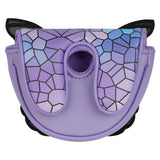 Purple Butterfly Mallet Putter Golf Heacover