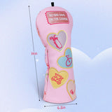 LC No Bad Days On The Course Pink Driver Golf Head Cover