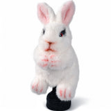 Pink and White Rabbit Driver Golf Headcover
