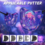 Colored Jellyfish Mallet Putter Golf Headcover