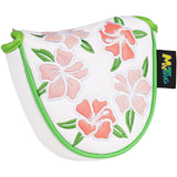 Hibiscus Mallet Putter Golf Headcover