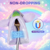 Purple Rainbow Pony Blade Putter Golf Cover