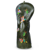 Retro Green Mallard Driver Golf Headcover