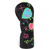 Crocodile Blue Bird Driver Golf Headcover
