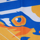 Yellow Tiger Magnet Golf Towel