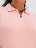 Classic Quarter-zip Sleeveless Polo Shirt