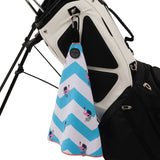 Flamingo Double-sided Printing Golf Towel 40*60CM
