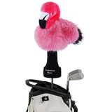 Elegant Flamingo Plush Driver Headcover