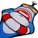 Double Side Shark Opening Golf Towel