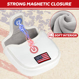 White USA Patch Putter Golf Headcover