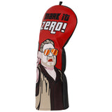 Red Make it Zero Driver Golf Headcover