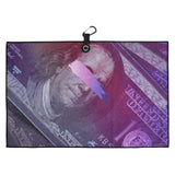 Graffiti Dollar Double-sided Printing Golf Towel
