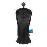 Durable Black HF welding Embroidered Wood Headcover
