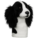 Realistic Cocker Spaniel Plush Driver Golf Headcover