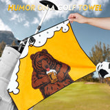 Bear Cotton Towel 40*60CM Golf Towel