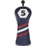 Classtic Dark Blue Number Driver Golf Headcover