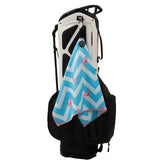 Pink Flamingo Double-sided Printing Golf Towel