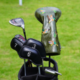 Retro Green Mallard Driver Golf Headcover