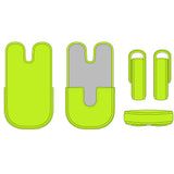 Customized LAB DF3 Mallet Putter Golf Head Cover (Two Logo)