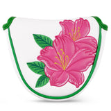 Azaleas Single Ear Mallet Putter Golf Headcover