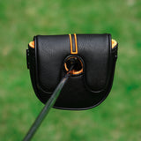 Black PU embroidery DF3 Putter Golf Head Cover