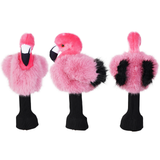 Pale Pink Flamingo Animal Golf Headcover