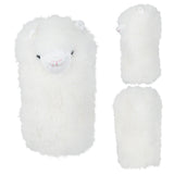 White alpaca Driver Animal Head Cover