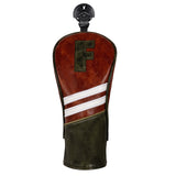 Retro Brown Wood Head Covers