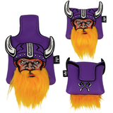 Purple Vikings Golf Headcover Set